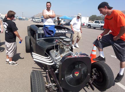 Trailer Queen at the Antique Drags